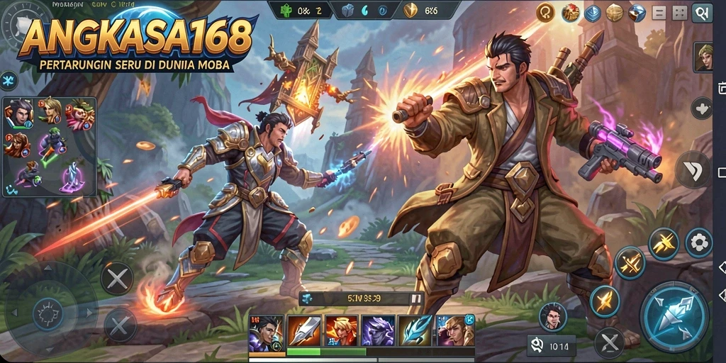Tangkapan layar gameplay mendebarkan di ANGKASA168.
