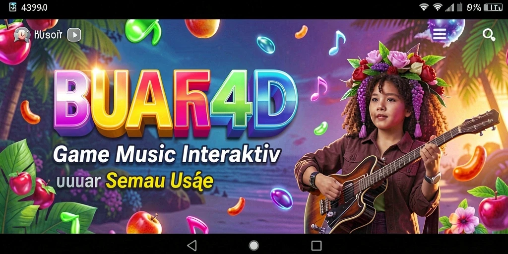 Tampilan gameplay BUAH4D yang penuh warna dan interaktif.