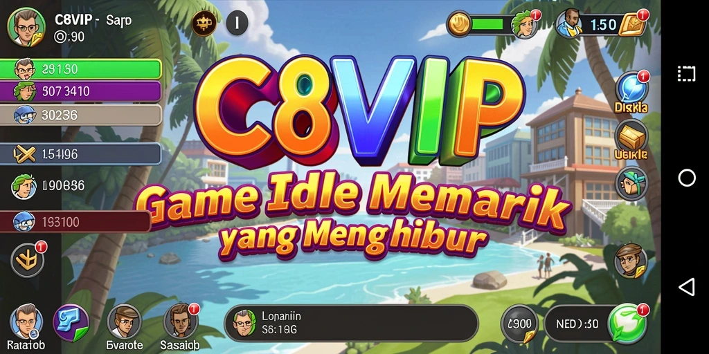 Tampilan gameplay C8VIP yang menawan dan interaktif.
