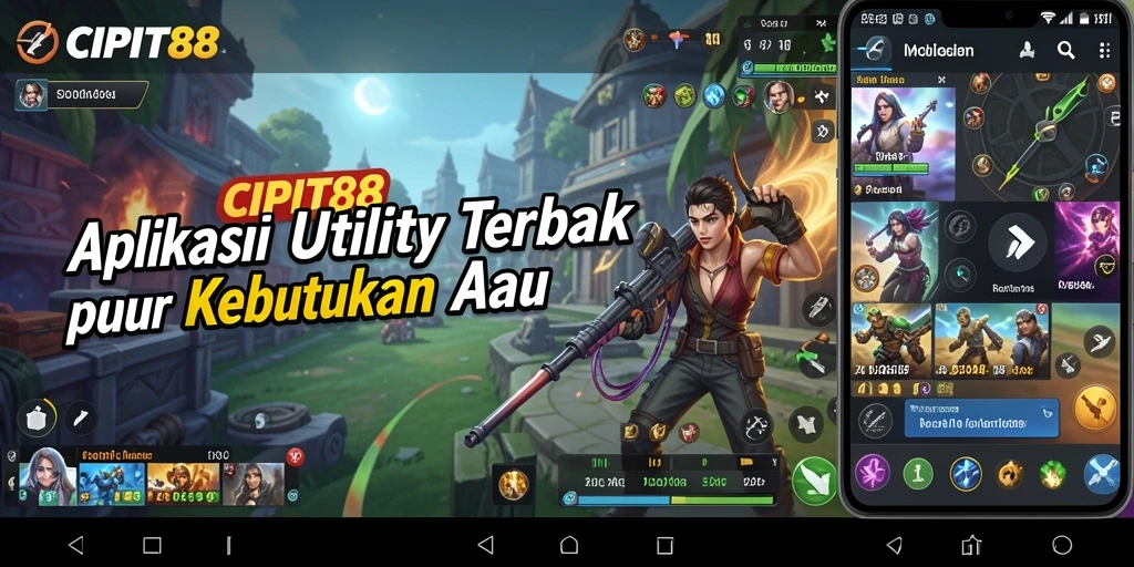 Tampilan antarmuka aplikasi CIPIT88 yang menarik dan fungsional.