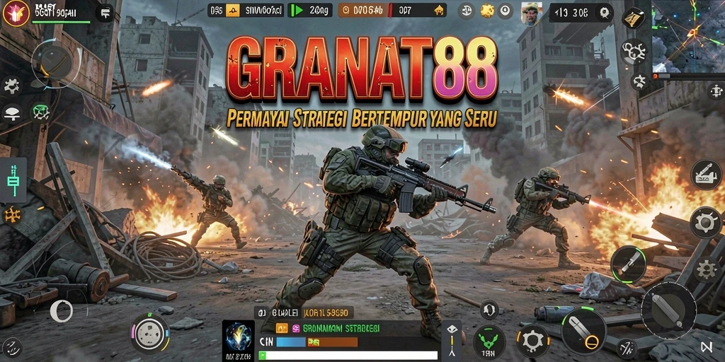 Tampilan gameplay <strong>GRANAT88</strong> yang menarik dan menantang.