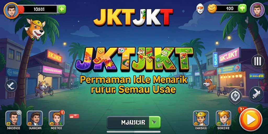 Tampilan gameplay JKTJKT yang menarik dan interaktif.