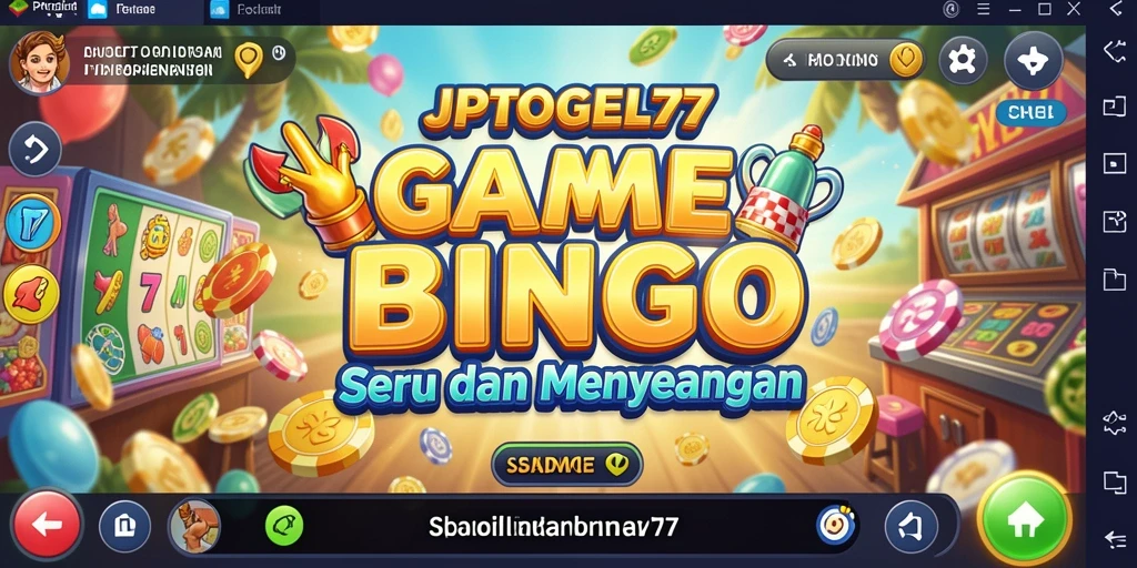 Tampilan gameplay seru di JPTOGEL77 yang menampilkan momen menegangkan di Bingo.