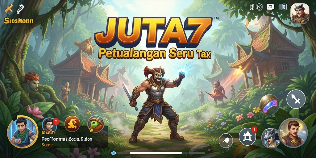 Gameplay menarik JUTA7 di dunia petualangan yang penuh tantangan.