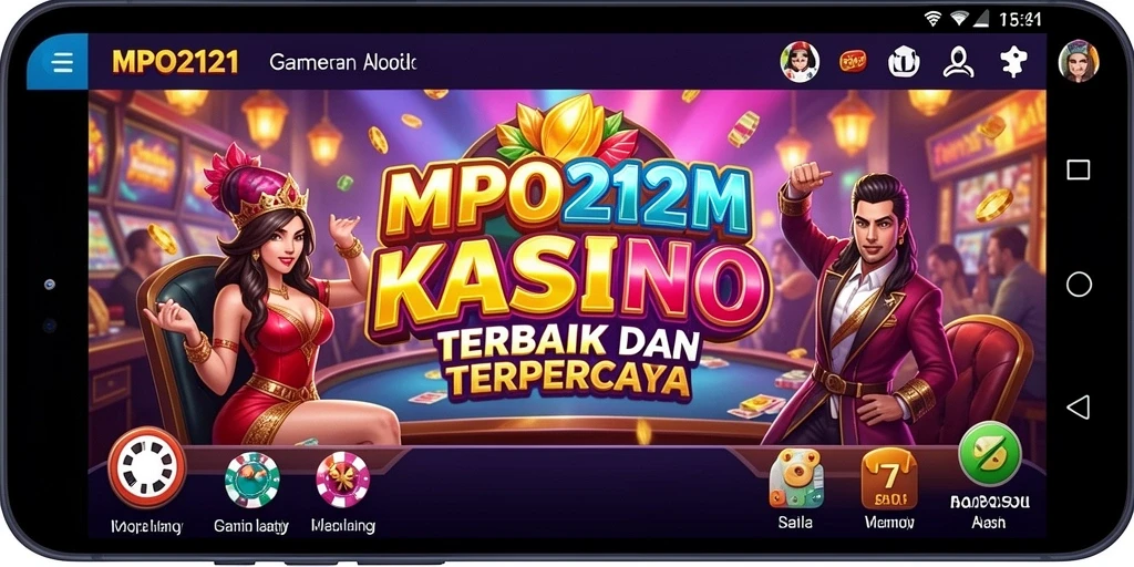 Tampilan gameplay seru dan interaktif dari MPO2121.