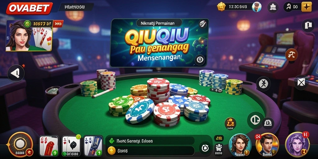 Screenshot gameplay QiuQiu di OVABET yang menarik.